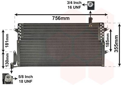  Chłodnica klimatyzacji Volkswagen Passat 